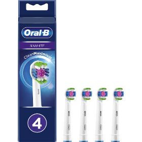 EB 18-4 3D náhradná kefka 4ks ORAL B
