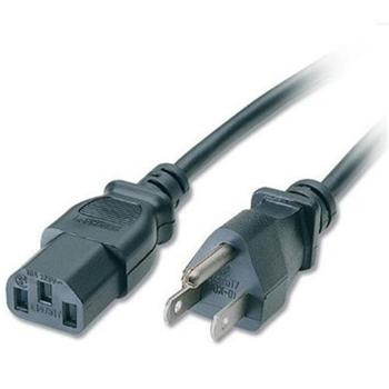 PremiumCord Kabel síťový k počítači 2m s USA zástrčkou