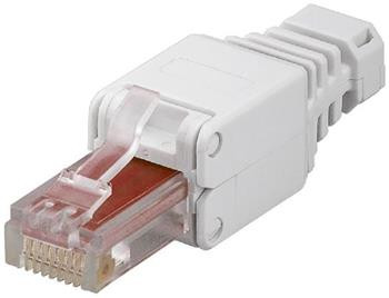 Premiumcord Konektor RJ45 8pinů Cat6 - montáž bez nástroje