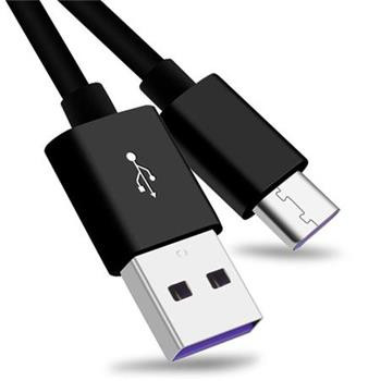 PremiumCord Kabel USB 3.1 C/M - USB 2.0 A/M, Super fast charging 5A, černý, 1m  (ne pre - APPLE)