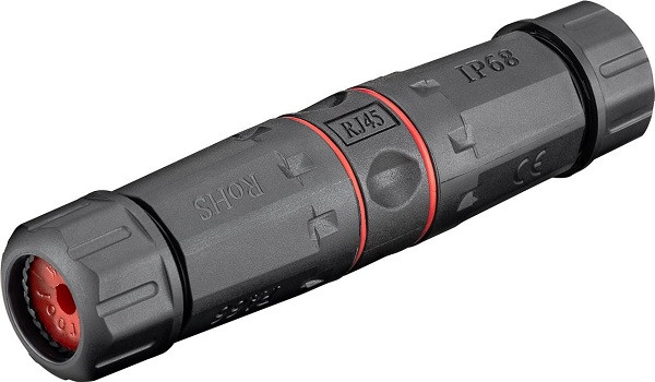 PremiumCord Vodotěsný propojovací box pro kabely Cat.6, nestíněný, beznástrojový