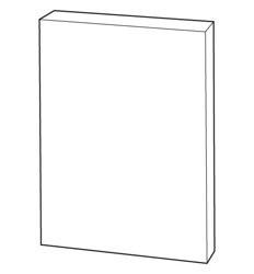 krabica RAYFILM bez potlače, biela, na 100 listov A3