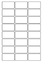 etikety RAYFILM 58x32 biele s odnímateľným lepidlom R010258x32A-LCUT (100 list./A4)