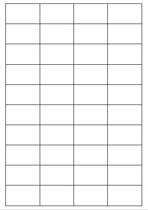 etikety RAYFILM 48x28,5 matné biele polyesterové laser R050248x28,5A-LCUT (100 list./A4)