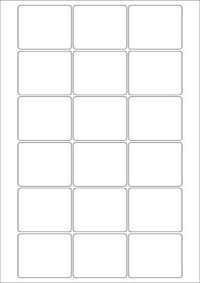 etikety RAYFILM 56x46 univerzálne biele R010056x46A-LCUT (100 list./A4)