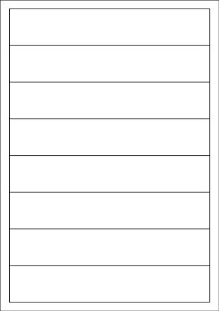 etikety RAYFILM 192x35 univerzálne biele R0100192x35F-LCUT (1.000 list./A4)