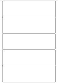 etikety RAYFILM 190x58 polyesterové lesklé biele laser R0504190x58F-LCUT (1.000 list./A4)