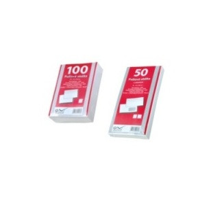 Europapier SmartLine Obálka bílá,samolepící přehybová 1000ks 12,5 x 12,5 cm / 90g/m2