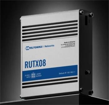 Teltonika INDUSTRIAL ETHERNET ROUTER - RUTX08
