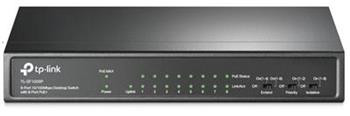 TP-Link TL-SF1009P 9-Port 10/100Mbps Desktop Switch with 8-Port PoE+