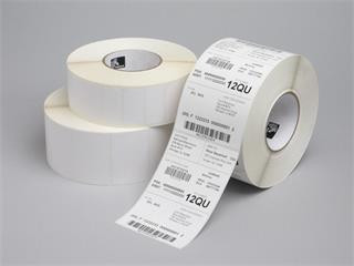 Zebra Label, Paper, 38x25mm; Direct Thermal, Z-Perform 1000D, Uncoated, Permanent Adhesive, 25mm Core