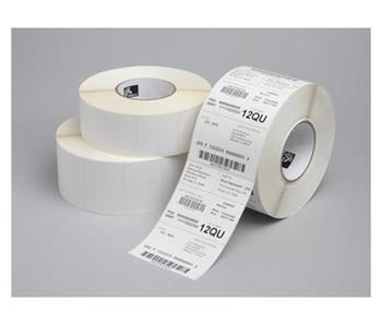 Zebra Label, Paper, 70x30mm; Thermal Transfer, Z-Perform 1000T, Uncoated, Permanent Adhesive, 25mm Core