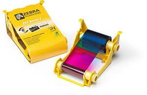 Zebra ix Series High Capacity color ribbon for ZXP Series 3 YMCKO, 280 images