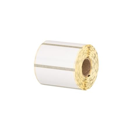 Zebra Label, Paper, 50.8x25.4mm; Direct Thermal, Z-Select 2000D, Coated, Permanent Adhesive, 19mm Core, Black Mark, Perforation