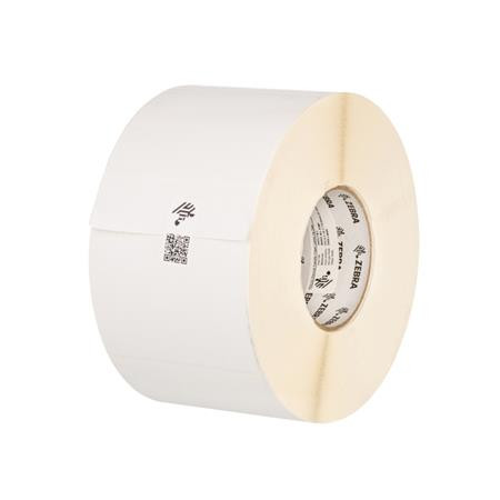 Zebra Label, Paper, 102x64mm; Thermal Transfer, 8000T All-Temp, Coated, All-temp Adhesive, 76mm Core