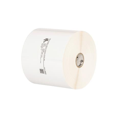 Zebra Label, Polyethylene, 51x25mm; Thermal Transfer, POLYE 3100T GLOSS, Permanent Adhesive, 76mm Core