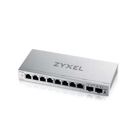 Zyxel GS1200-10 v3, 8 Port Gigabit, 2 x SFP webmanaged Desktop Switch